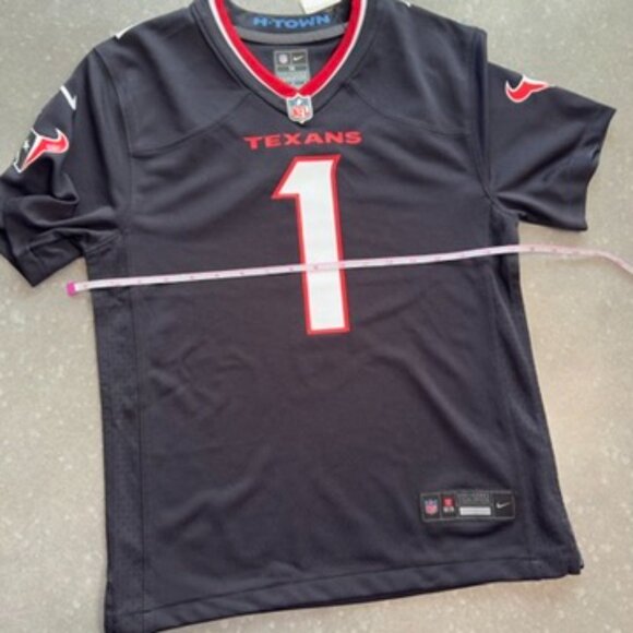 Houston Texans Nike NFL Jersey Stefon Diggs #1 Black – Size M - Picture 11 of 12